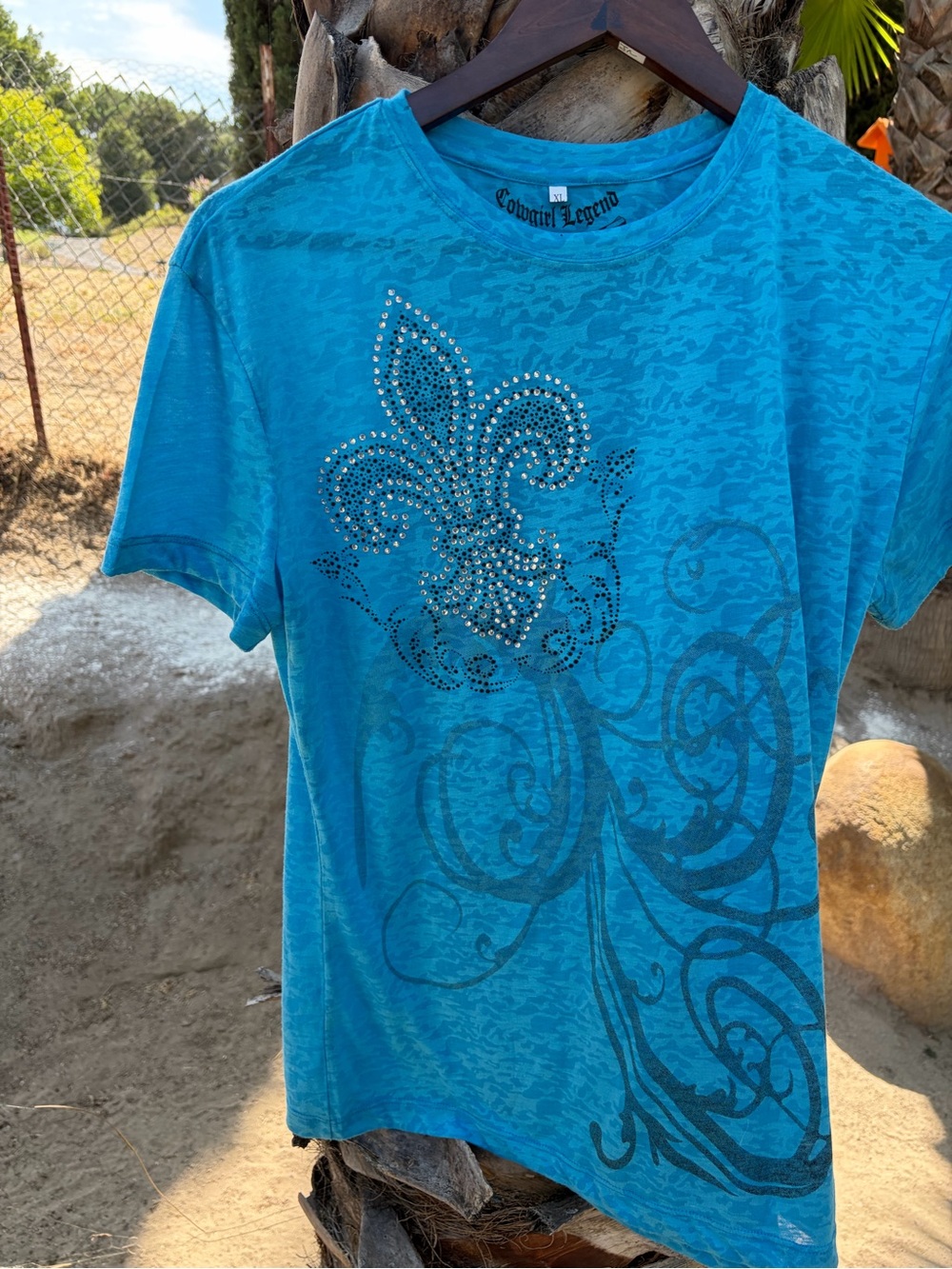 Women’s Western Cowgirl Legend Bling Tee Shirt